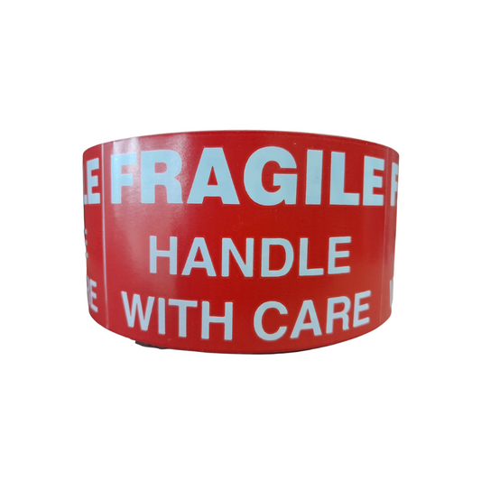 FRAGILE – Handle with care labels 60mm x 100mm (10 pack)
