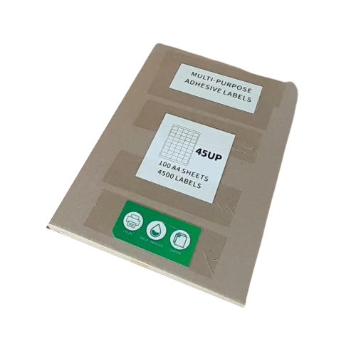 45UP Multi-Purpose Adhesive Labels 