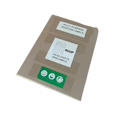 45UP Multi-Purpose Adhesive Labels 